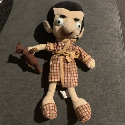 Mr Bean 2003 Quiron Animated Series Plüschtier Stofftier mit Teddy Figur Puppe 12 Zoll