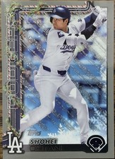 2025 Tops Holiday Shohei Ohtani GLITTER FOIL Parallel Holiday Mega box Dodger