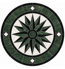 Floor Marble Medallion Luxury-7190