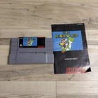 Super Mario World (Super Nintendo SNES, 1991) w/ Manual