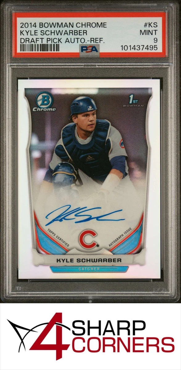 Kyle Schwarber Professional Sports Authenticator (PSA) Baseball