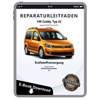 VW Caddy 2C 2010-2015 Kraftstoffversorgung Erdgasmotoren Reparaturanleitung PDF