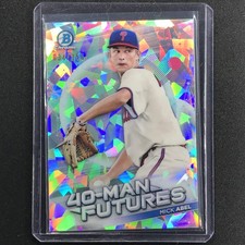 2021 Bowman Chrome Mick Abel 40-man Futures Prospect Atomic 34/150