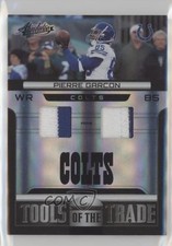 2011 Absolute Memorabilia Spectrum Black Double Prime 6/10 Pierre Garcon #16 h8k