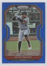 2021 Panini Prizm Blue Prizm Ketel Marte #41 0pa7