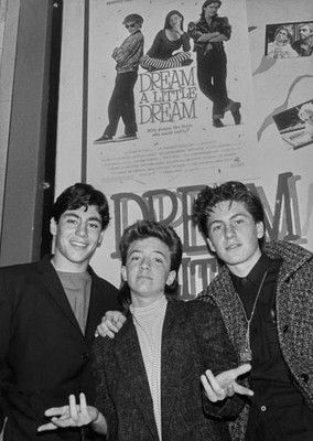 American actors Danny Nucci David Faustino Bobby Jacoby attend the- Old Photo