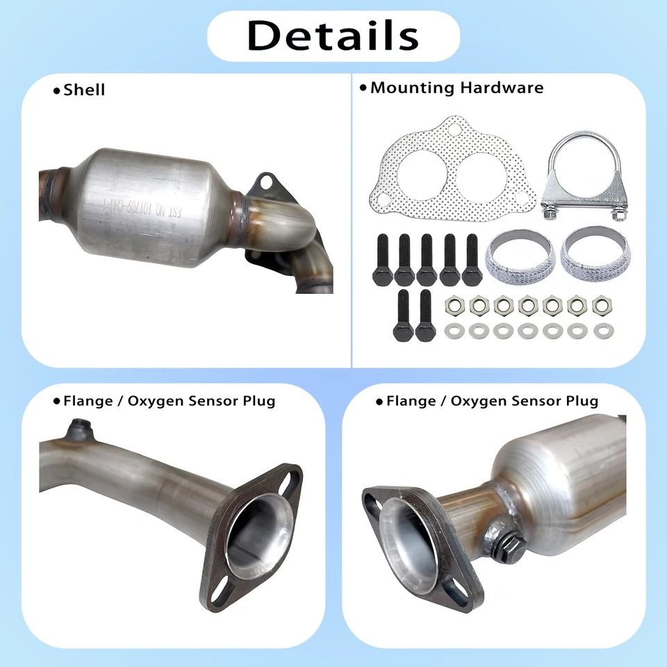 Catalytic Converter for 2001-2003 Mazda B4000 1998-2001 Mercury Mountaineer 4.0L - Изображение 2 из 4