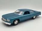AUTO PROMO VINTAGE SCALA 1:25 1975 CHEVY CAPRICE DEALER - BLU METALLIZZATO - INCREDIBILE
