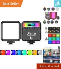 VL49 RGB Video Light - Portable LED Camera Light with Magnetic Mount  Dimmable