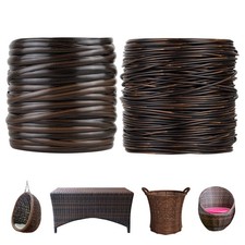 Patio Furniture Wicker Repair Kit Synthetic Rattan Material for Patio Chair S...
