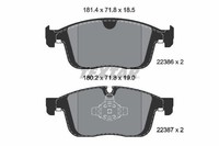 1 X Bremsbelagsatz BremsbeläGe Textar 2238601 FüR Volvo