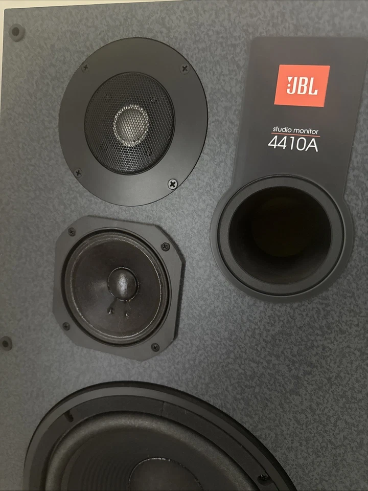 Студийные колонки для монитора JBL 4410A — ПАРА — протестированы — ТОЛЬКО МЕСТНЫЙ ЗВУКОСНИМАТЕЛЬ - Изображение 3 из 4