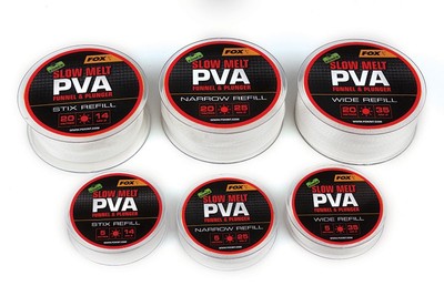 FOX PVA Edges 5m refill Slow Melt 25mm Narrow