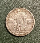1918 D Standing Liberty Silver Quarter Dollar XF US