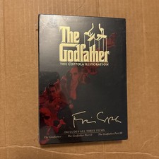 The Godfather Trilogy Collection Coppola Restoration 5-DVD Boxset 2008 SEALED