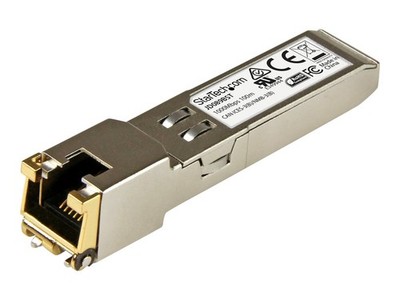 StarTech.com Gigabit RJ45 Copper SFP Transceiver Module HP JD089B Compatible