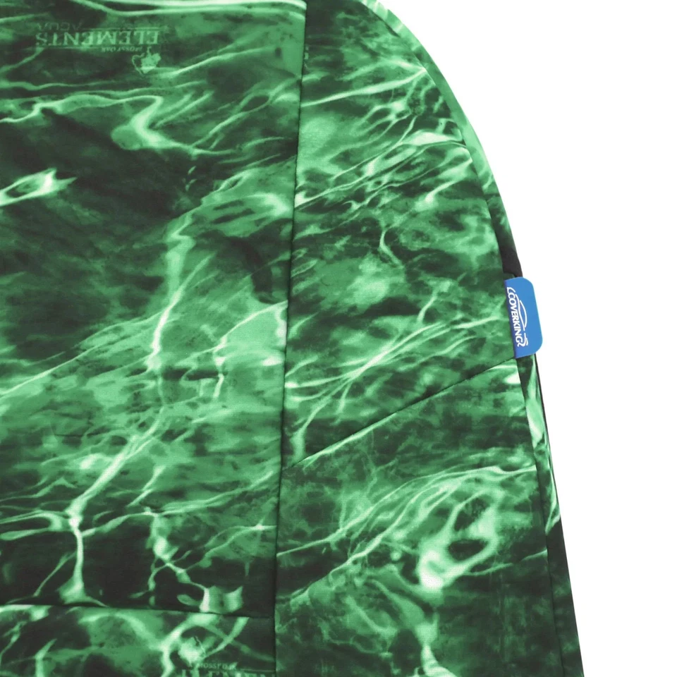 For Volvo 740 86-92 Mossy Oak 1st Row Elements Largemouth Custom Seat Covers Foto 4 de 4