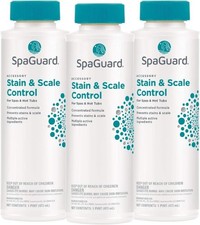 SpaGuard Stain & Scale Control for Spas & Hot Tubs, 1 Pint, Pack of 3 - Concentr