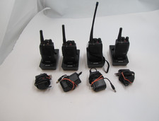 lot of 4 Tecnet Maxon TP5000 TP5416 UHF 400-470MHz VHF 16-Channel Two-Way Rad