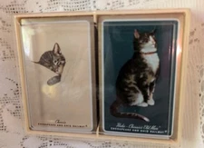 New Vintage Chesapeake & Ohio Railway Set of Playing Cards, Chessie & Peake, Box