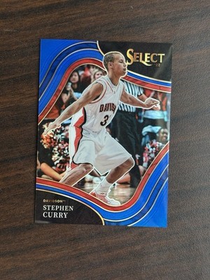 2022-23 Panini Chronicles Draft Picks - Select Stephen Curry #22 Blue Prizm /99
