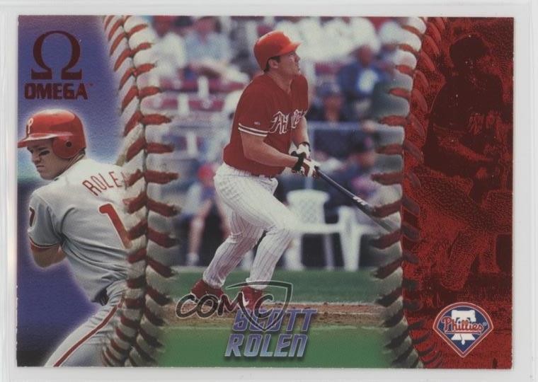 1998 Pacific Omega Red Scott Rolen #185 HOF 05v0