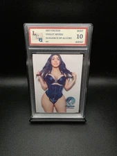 Violet Myers #4 (2025) eXcess Elegance - Graded 10 [Custom ACEO Art] GEM-MT