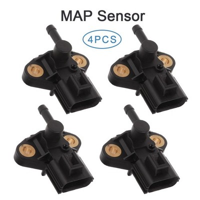 4×Manifold Pressure Sensor For 2004-2007 Ford Freestar Mercury Monterey 3F2E9