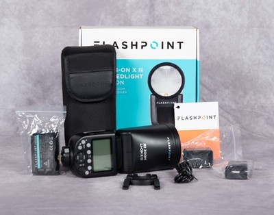 Flashpoint Zoom Li-on X R2 TTL On-Camera Round Flash Speedlight for Nikon...
