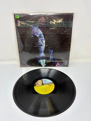 Frank Sinatra - Sinatra & Strings 12'' LP Record 1962 Reprise Jazz 33 RPM