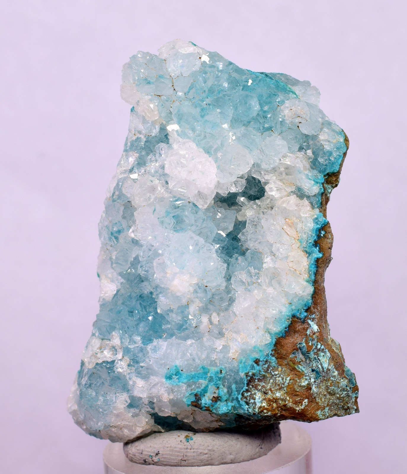 4,8 cm DRUZY CHRYSOKOLL PERU COPPER 2000 DISCOVERY MINERAL DB165 4,8 cm DRUZY CHRYSOKOLL PERU COPPER 2000 DISCOVERY MINERAL DB165