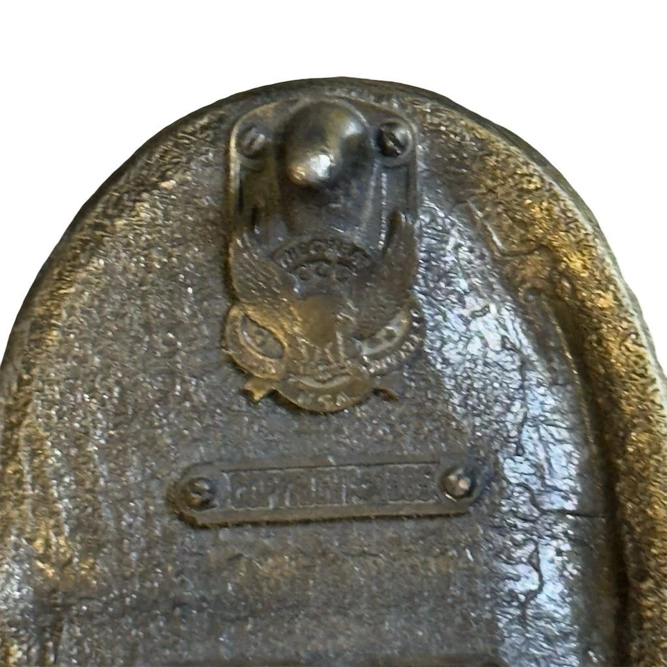 Vintage Alaska Oil Field Belt Buckle Brass 3”x2” The Great American Buckle Co - Image 3 of 4