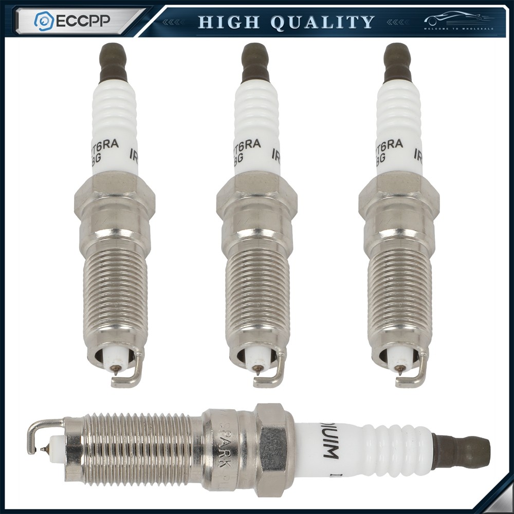 4Pcs Iridium Spark Plugs For Ford Fusion Escape Fiesta Transit Connect L4 1.6L