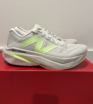 Men's New Balance FuelCell SuperComp Trainer v3 - 10.5D - Grey Matter/Mint Flash