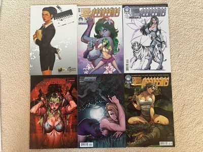 Lot Of 10 Executive Assistant Comic Books Aspen 2007 Plus Mini Print Hot!