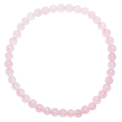 Selenite Charged Black Tourmaline Crystal 4mm Bead Bracelet (other choices)