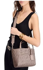 NWT kate spade new york Tilly Quilted Small Tote Bag Cityscape