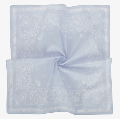 The North Face Bandana Paisley 80'S Unisex Scarf Accessory Baby Blue NA5BS01H