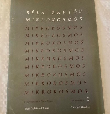 Bela Bartok Mikrokosmos - Volume 1 (Nos. 1 - 36) 1987