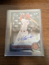 Victor Scott II 1st Bowman Auto /75 858662