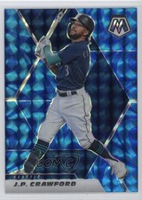 2021 Panini Mosaic Reactive Blue Mosaic Prizm JP Crawford #1 0u66