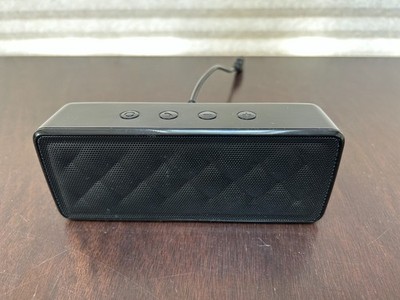 Amazon Basics Portable Bluetooth Speaker - Black (Model BSK30) w/ Charging Cable