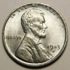 1943 S Lincoln Wheat Cent Penny BU  "Actual Coin Pictured"