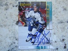Rimouski Oceanic Nicolas Poirier Signed Autographed 2000-01 Upper Deck Prospects