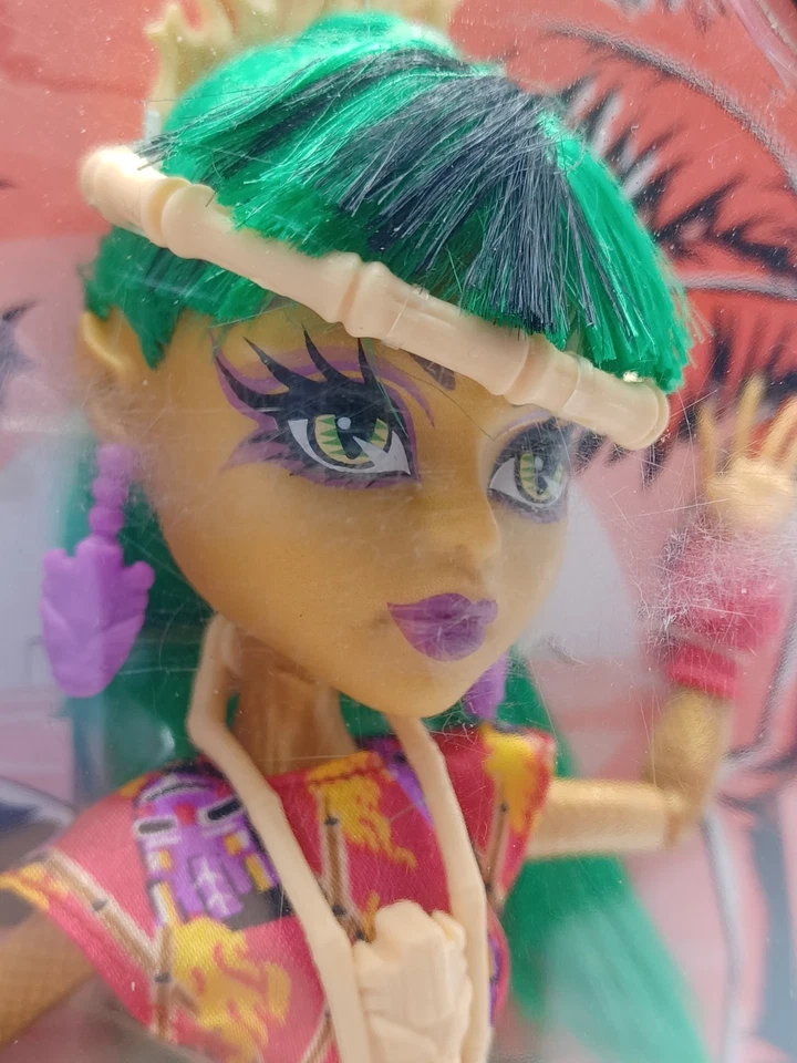 2015 Monster High Puppe: Jinafire Long Ghoul's Getaway / Mattel DKX95, NrfB - Bild 2 von 4