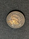 1892 INDIAN CENT AU-BU Toned!