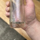 VTG 1937 Imperial Beverage Co 7oz Bottle Oakland CA Embossed Bear UV Reactive — photo 8