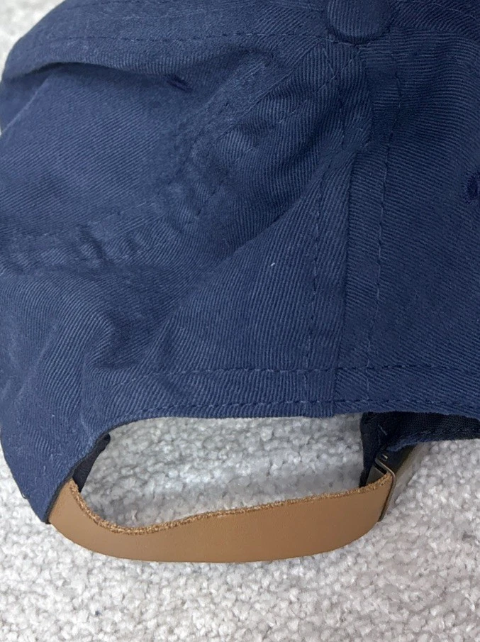 Sombrero estilo de vida BMW vintage años 90 ajustable azul beige hecho en EE. UU. Foto 4 de 4