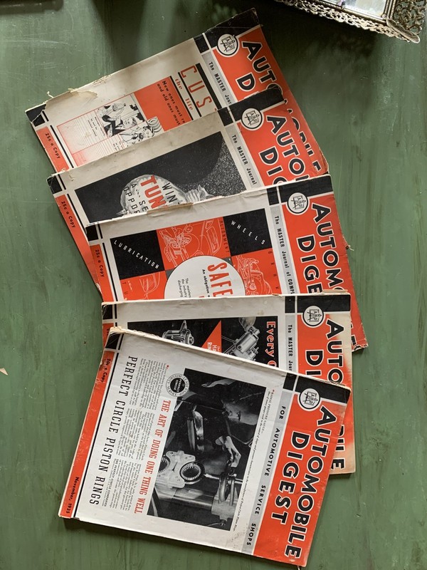 LOT of Automobile Digest Dec from the 1930’s