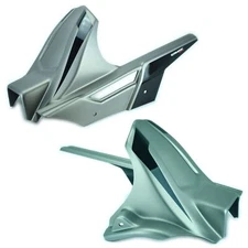 Ermax Fender Hugger Mudguard Black / Titanium Kawasaki Z650 2017 - 2018